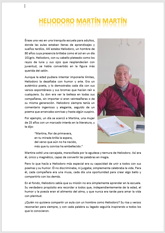 CUENTO HELIODORO
